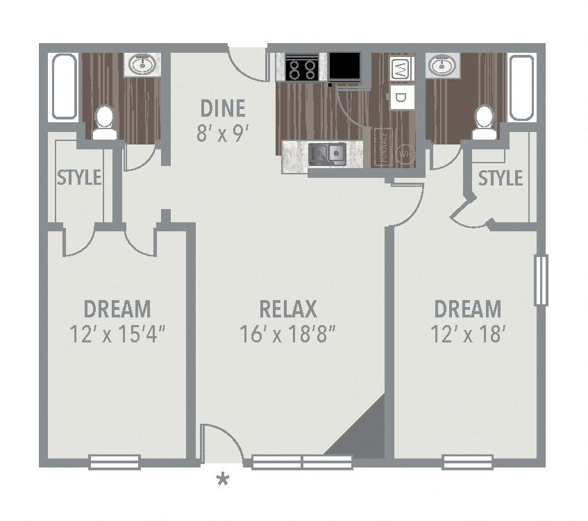B3 Floor Plan 4